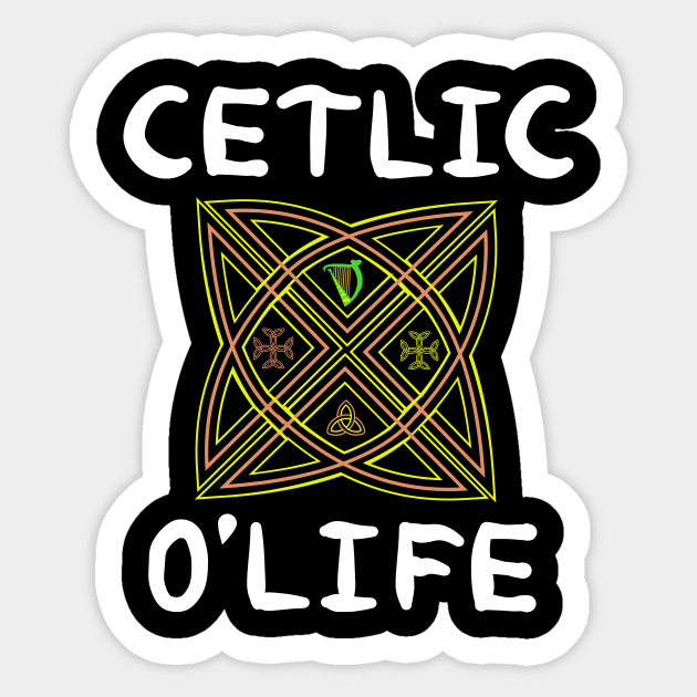 Celtic O'Life Sticker by Alex Bleakley